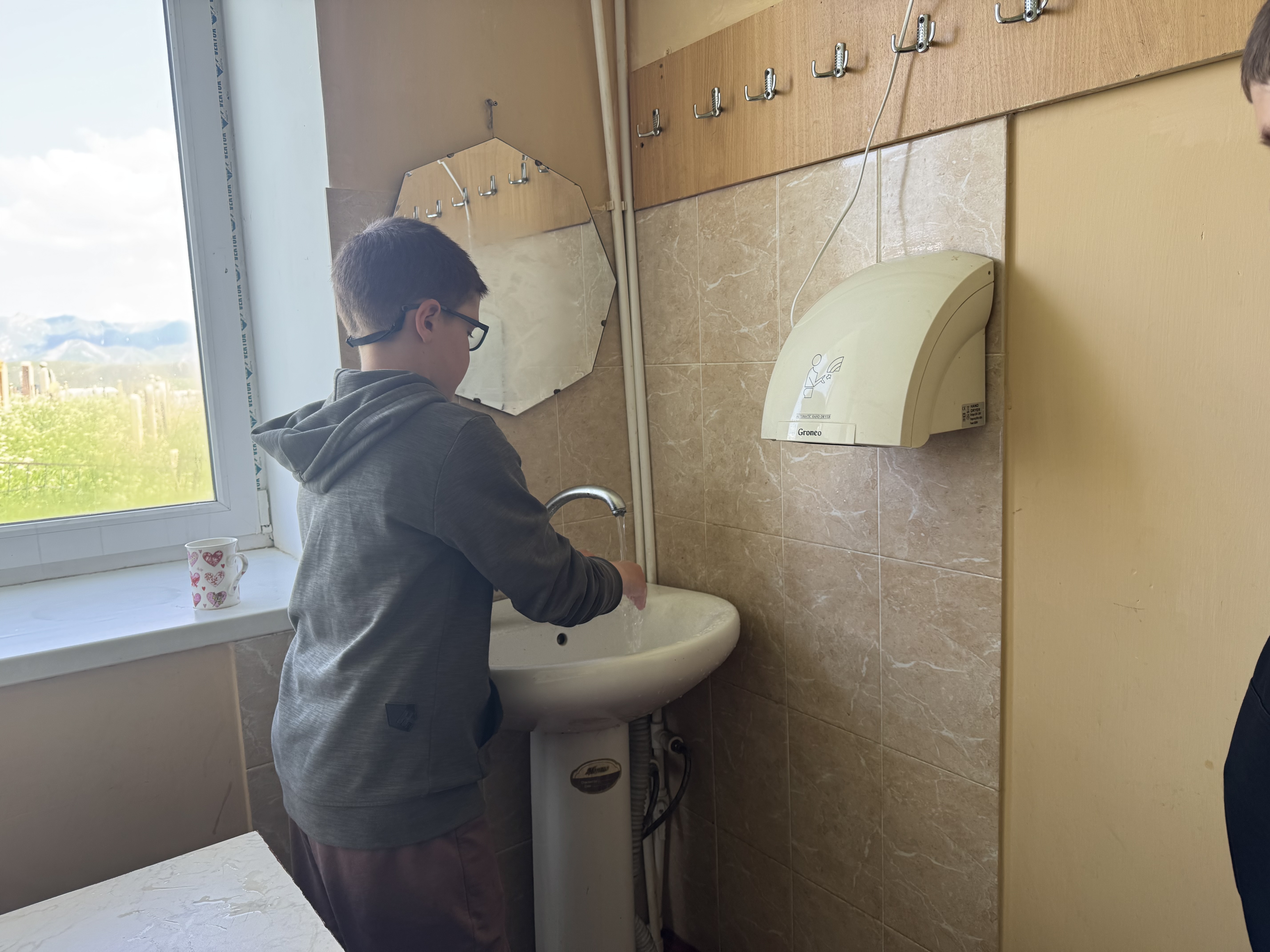 Гигиена в столовой.