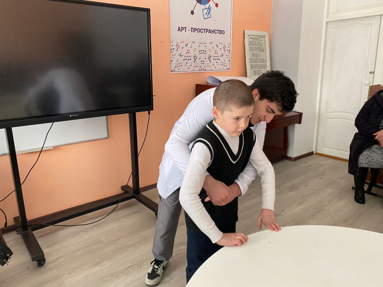 Профориентационная встреча со студентом Дагестанского государственного медицинского университета..